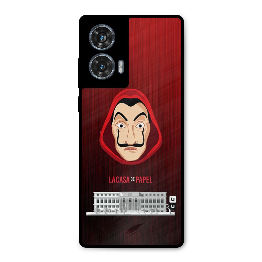 Lacasa Papel Minimalist Metal Back Case for Motorola Edge 50 Fusion