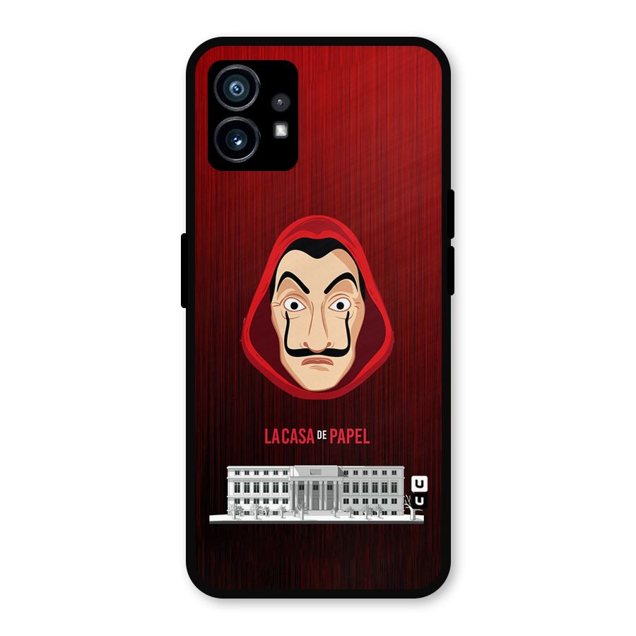 Lacasa Papel Minimalist Metal Back Case for Nothing Phone 1