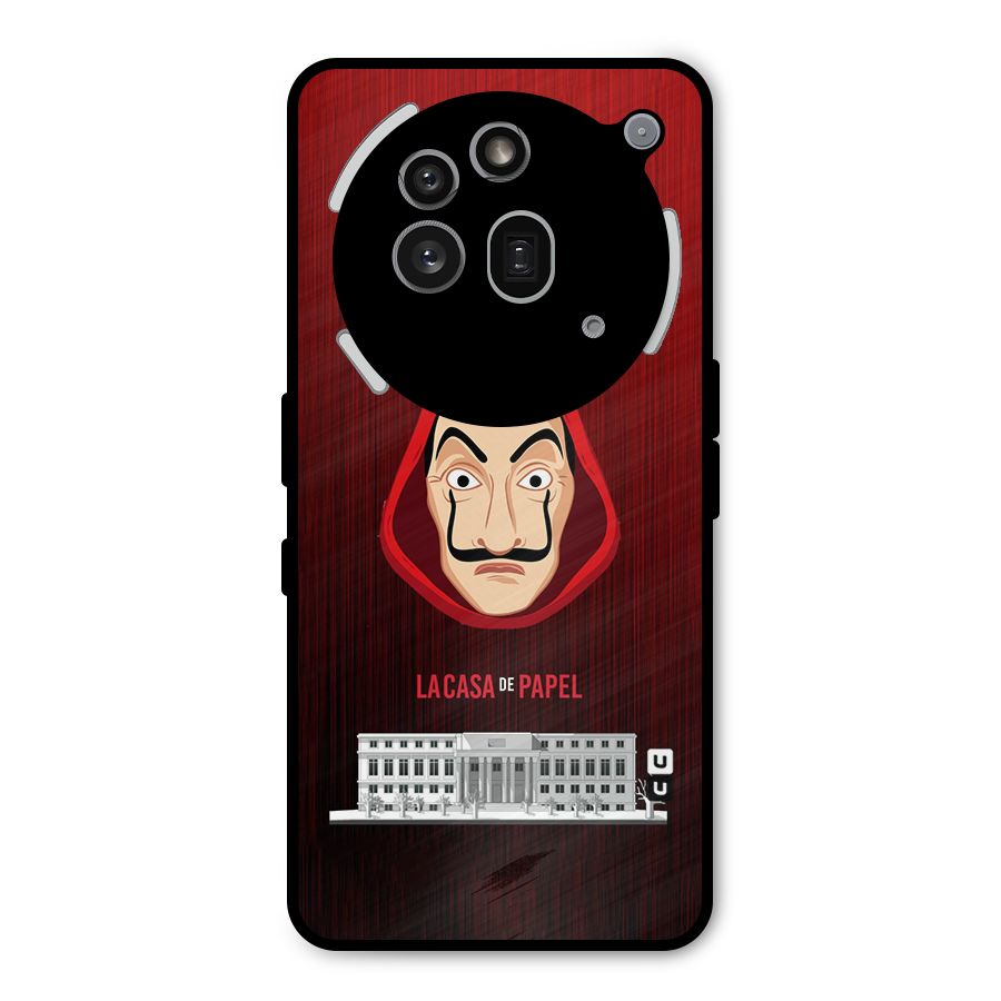 Lacasa Papel Minimalist Metal Back Case for Nothing Phone 3a Pro