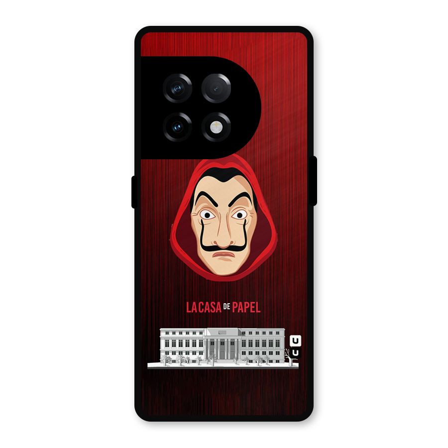 Lacasa Papel Minimalist Metal Back Case for OnePlus 11R