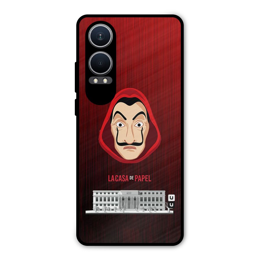 Lacasa Papel Minimalist Metal Back Case for OnePlus Nord CE4 Lite