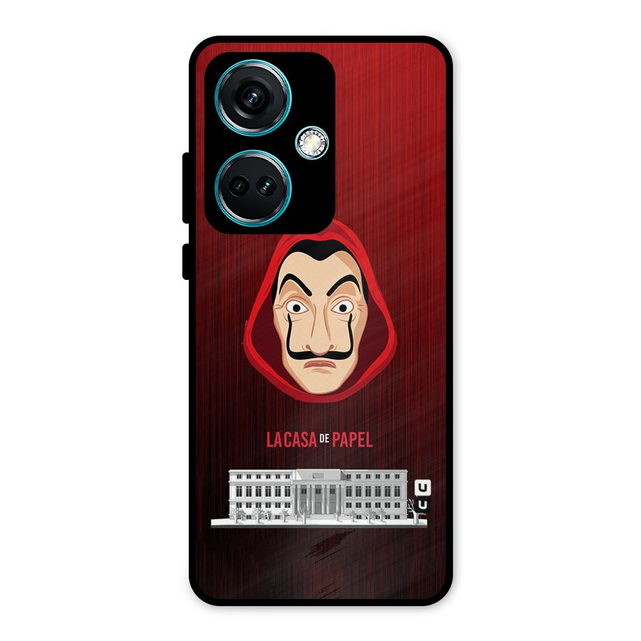 Lacasa Papel Minimalist Metal Back Case for OnePlus Nord CE 3 5G