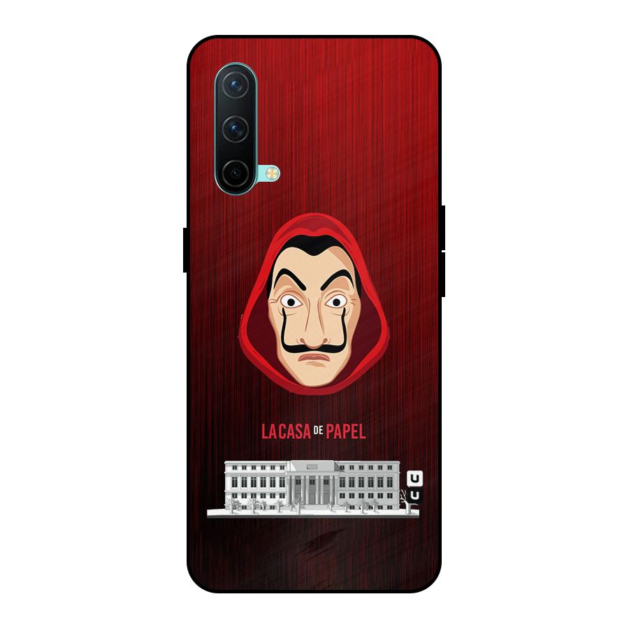 Lacasa Papel Minimalist Metal Back Case for OnePlus Nord CE 5G