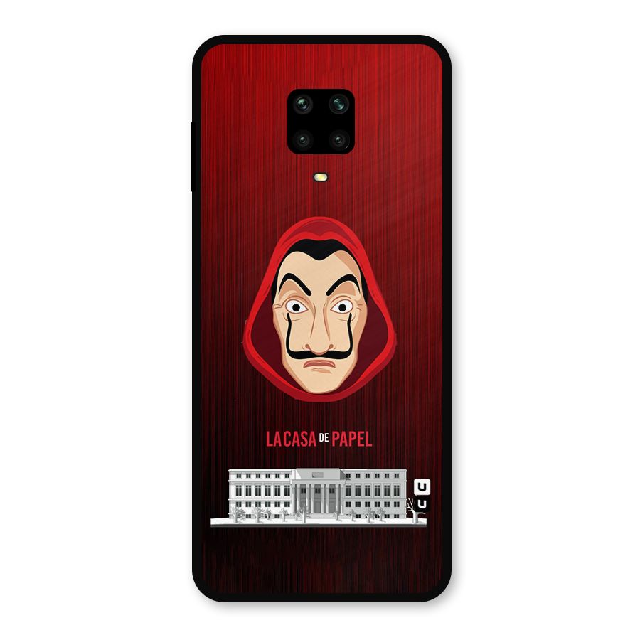 Lacasa Papel Minimalist Metal Back Case for Poco M2