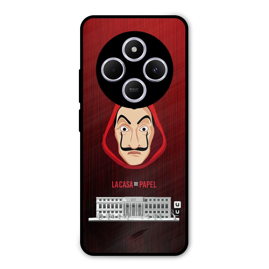 Lacasa Papel Minimalist Metal Back Case for Poco M7