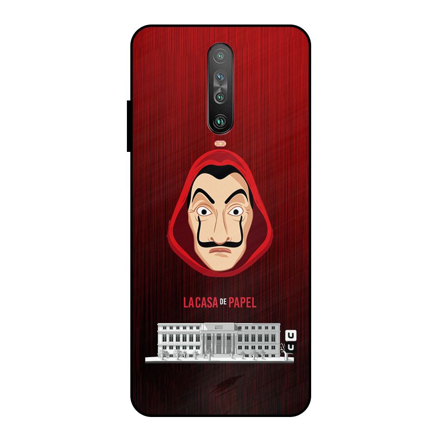 Lacasa Papel Minimalist Metal Back Case for Poco X2
