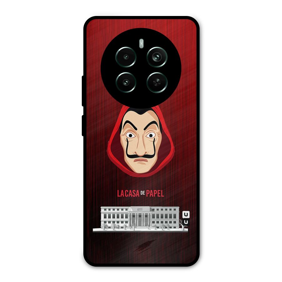 Lacasa Papel Minimalist Metal Back Case for Realme 12 Pro Plus