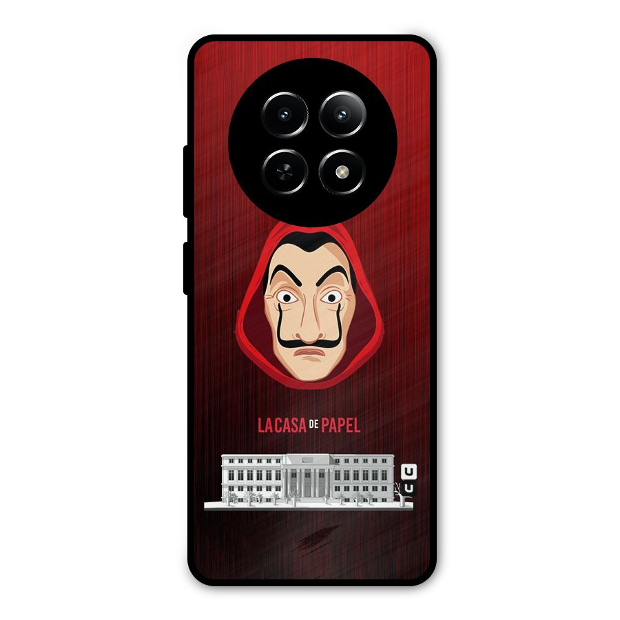 Lacasa Papel Minimalist Metal Back Case for Realme 13