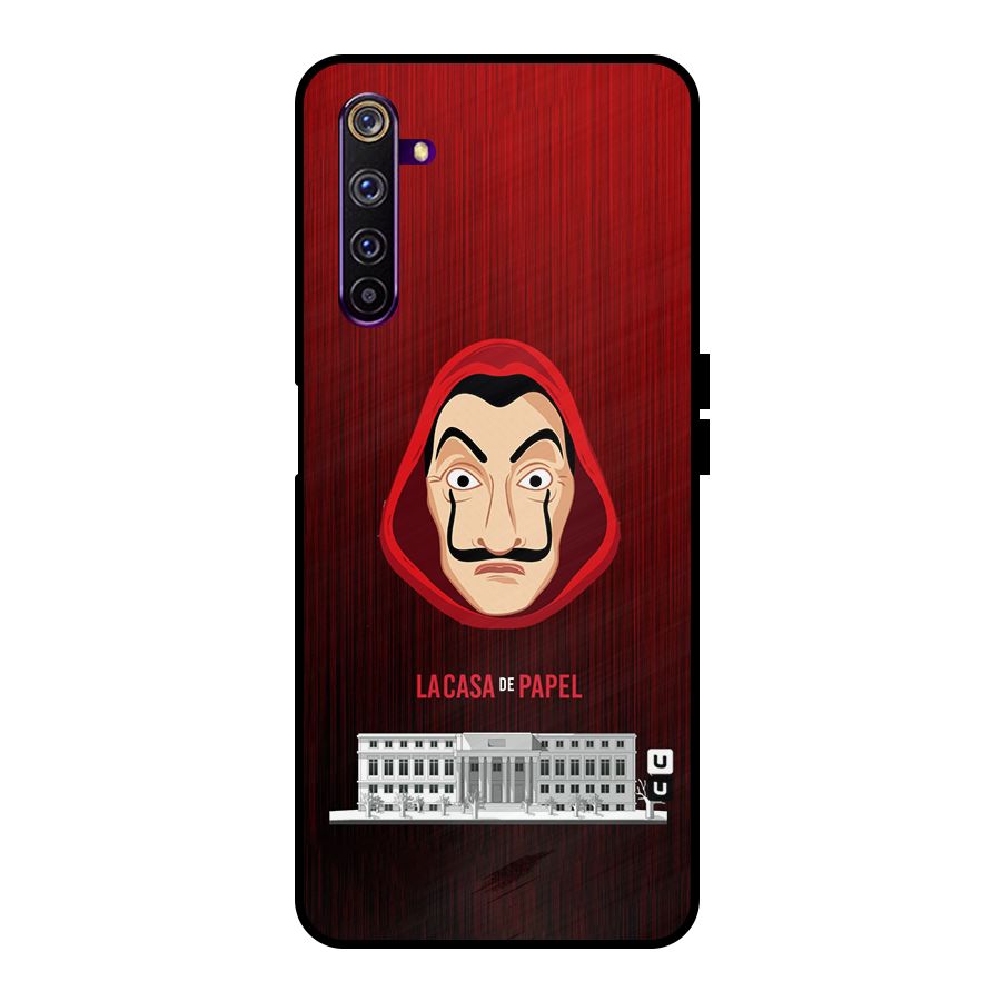 Lacasa Papel Minimalist Metal Back Case for Realme 6 Pro