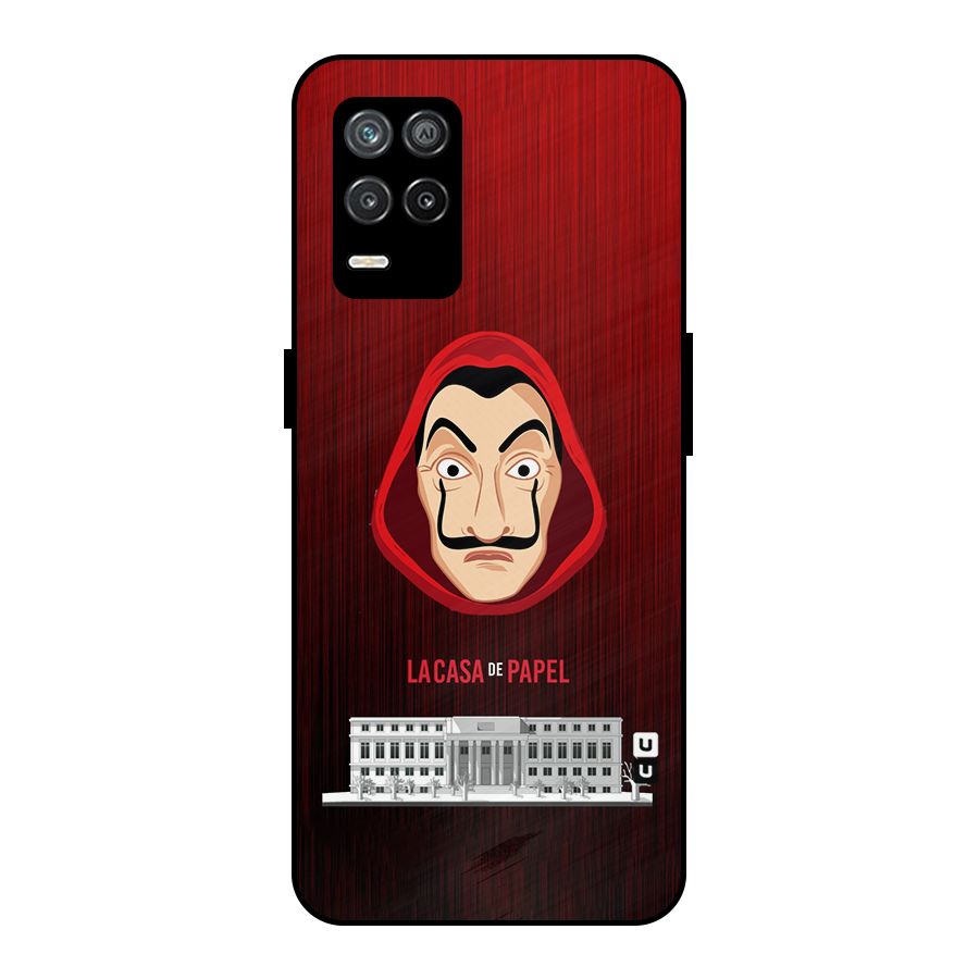 Lacasa Papel Minimalist Metal Back Case for Realme 8 5G