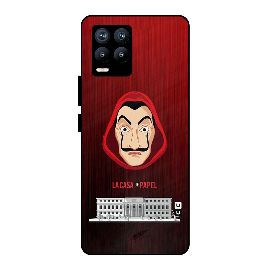 Lacasa Papel Minimalist Metal Back Case for Realme 8 Pro