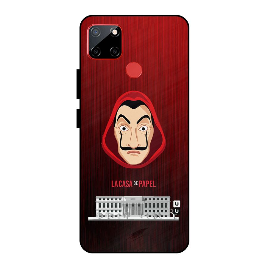 Lacasa Papel Minimalist Metal Back Case for Realme C12