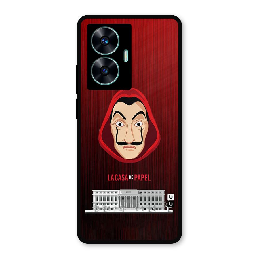 Lacasa Papel Minimalist Metal Back Case for Realme C55
