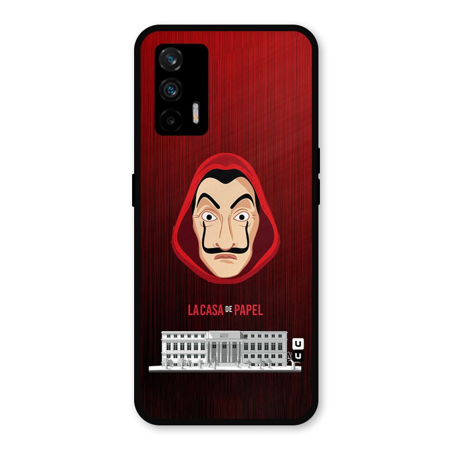 Lacasa Papel Minimalist Metal Back Case for Realme GT 5G