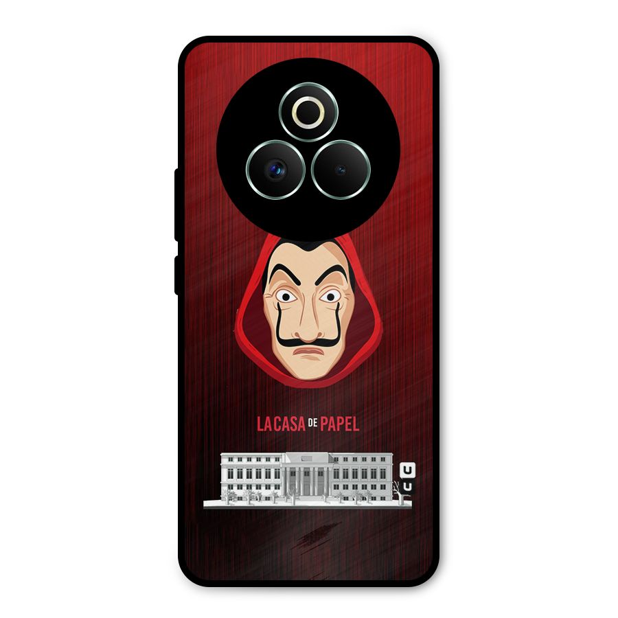 Lacasa Papel Minimalist Metal Back Case for Realme P3 Pro