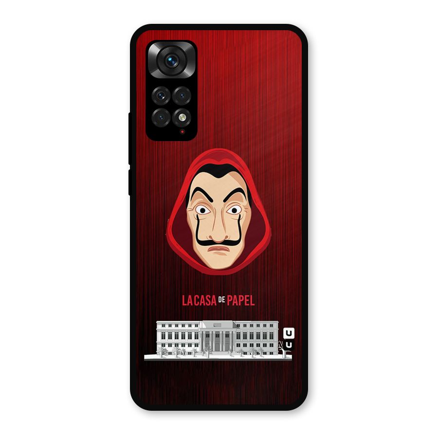 Lacasa Papel Minimalist Metal Back Case for Redmi Note 11s