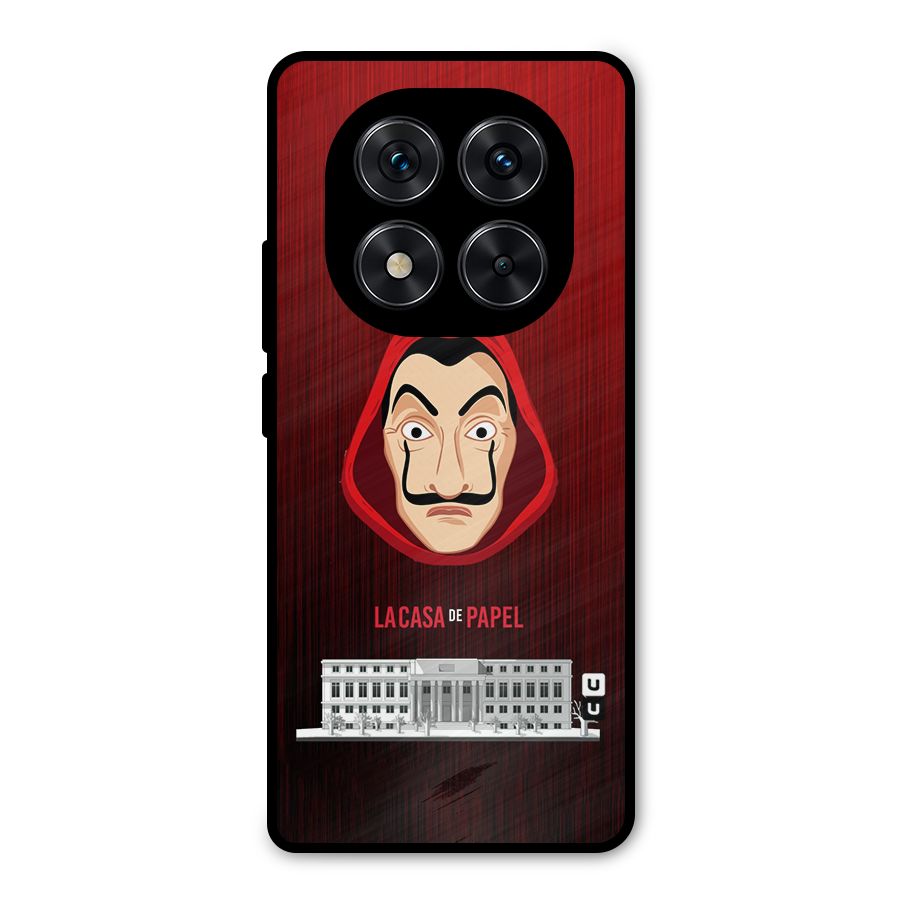 Lacasa Papel Minimalist Metal Back Case for Redmi Note 14 Pro 5G