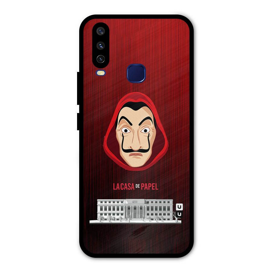 Lacasa Papel Minimalist Metal Back Case for Vivo V17