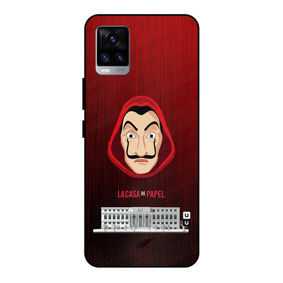 Lacasa Papel Minimalist Metal Back Case for Vivo V20