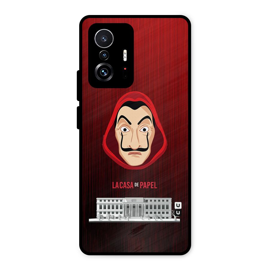 Lacasa Papel Minimalist Metal Back Case for Xiaomi 11T Pro