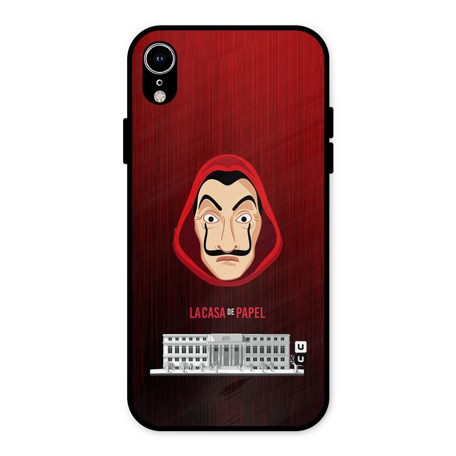 Lacasa Papel Minimalist Metal Back Case for iPhone XR