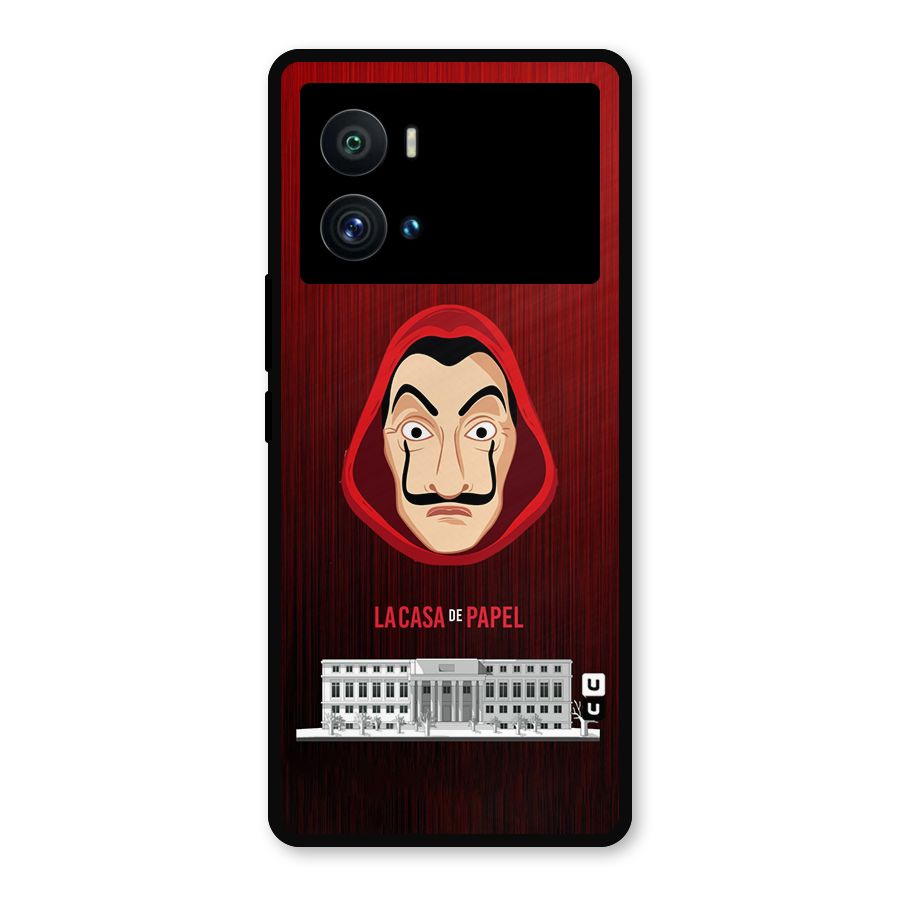 Lacasa Papel Minimalist Metal Back Case for iQOO 9 Pro