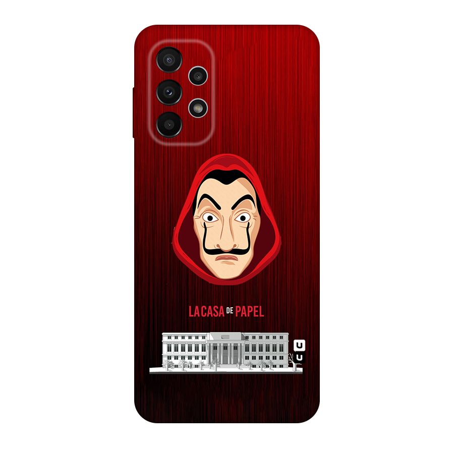 Lacasa Papel Minimalist Original Polycarbonate Back Case for Galaxy A23