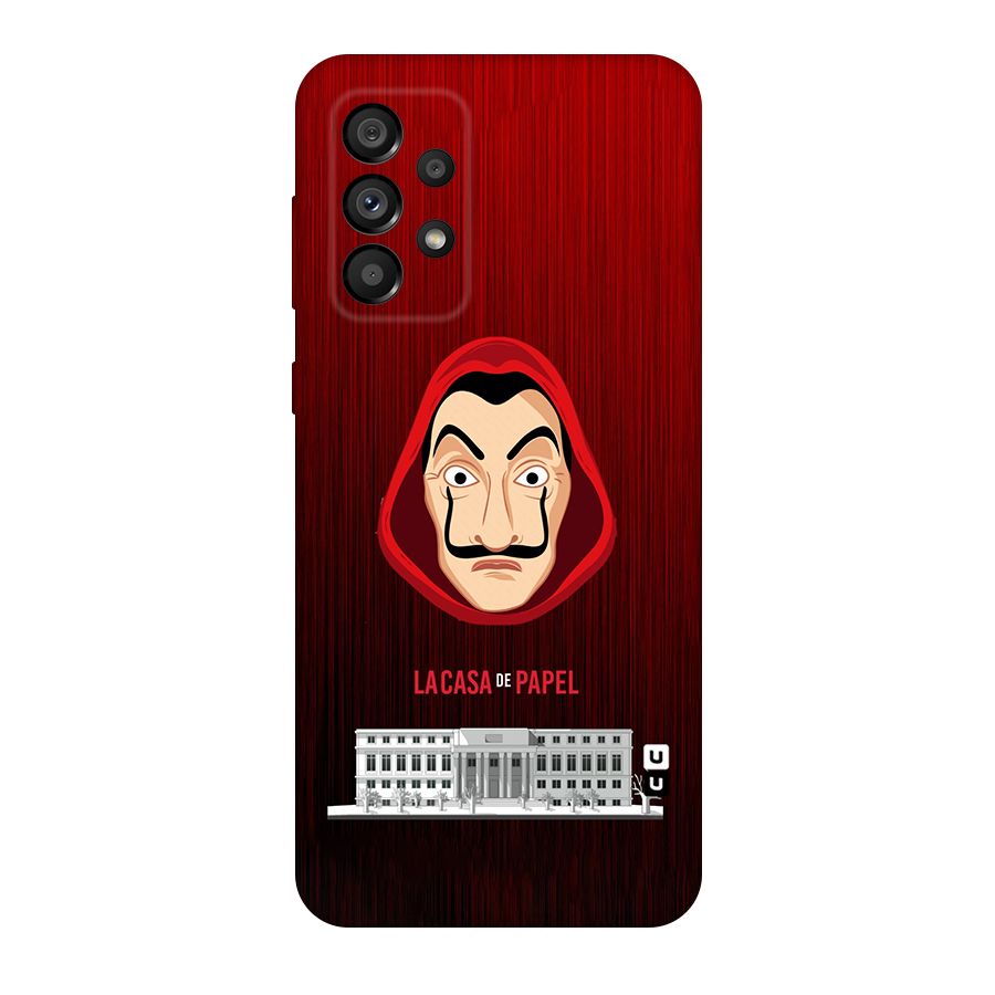 Lacasa Papel Minimalist Original Polycarbonate Back Case for Galaxy A73 5G