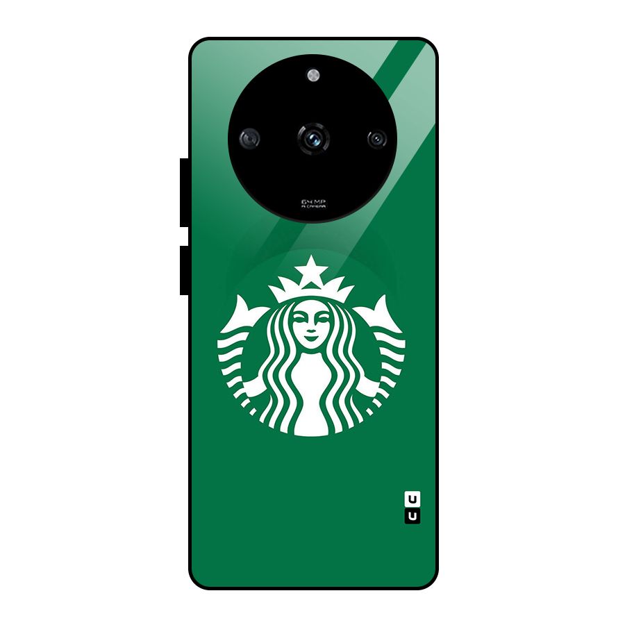 Lady StarBucks Glass Back Case for Realme Narzo 60 5G