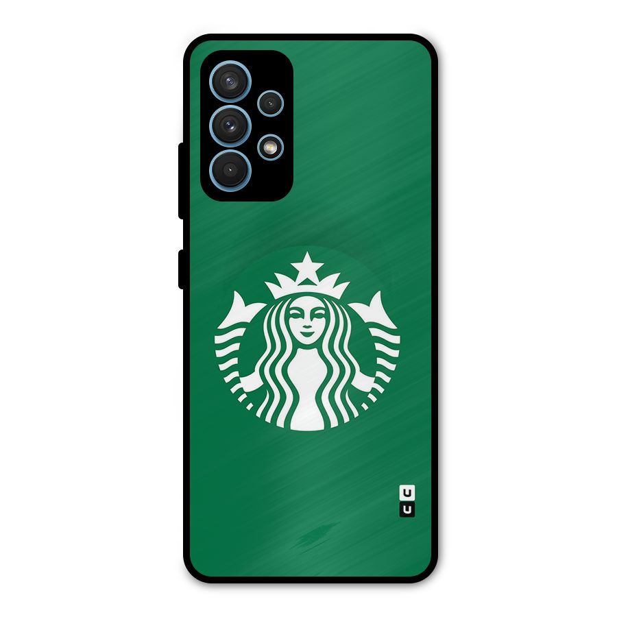 Lady StarBucks Metal Back Case for Galaxy A32