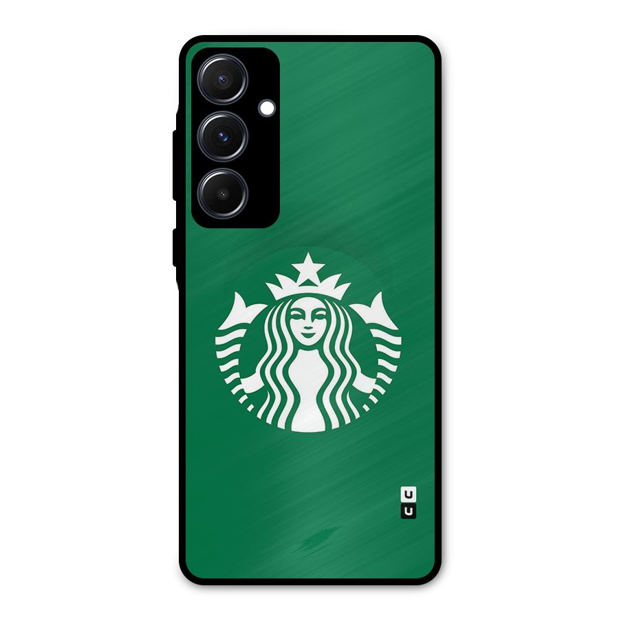 Lady StarBucks Metal Back Case for Galaxy A55