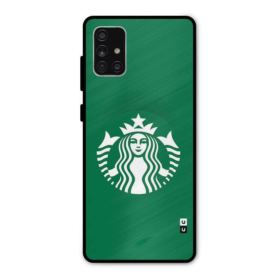 Lady StarBucks Metal Back Case for Galaxy A71
