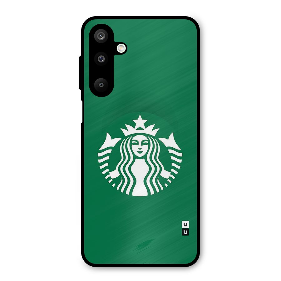 Lady StarBucks Metal Back Case for Galaxy M16