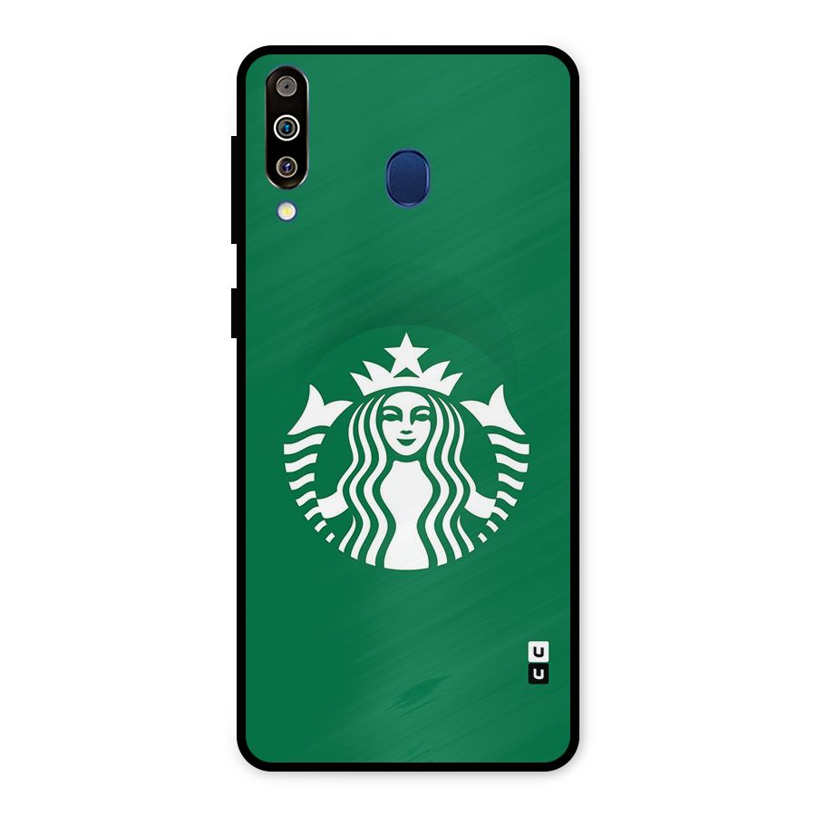 Lady StarBucks Metal Back Case for Galaxy M30