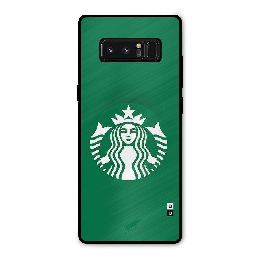 Lady StarBucks Metal Back Case for Galaxy Note 8