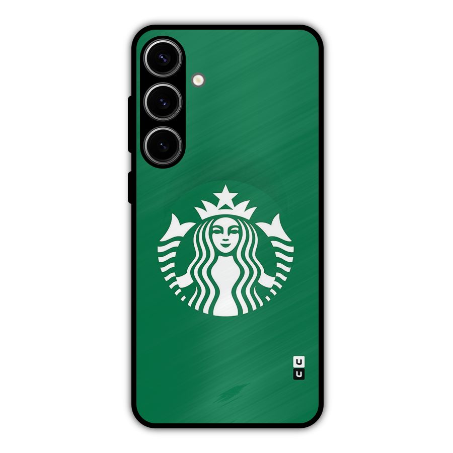 Lady StarBucks Metal Back Case for Galaxy S24 Plus