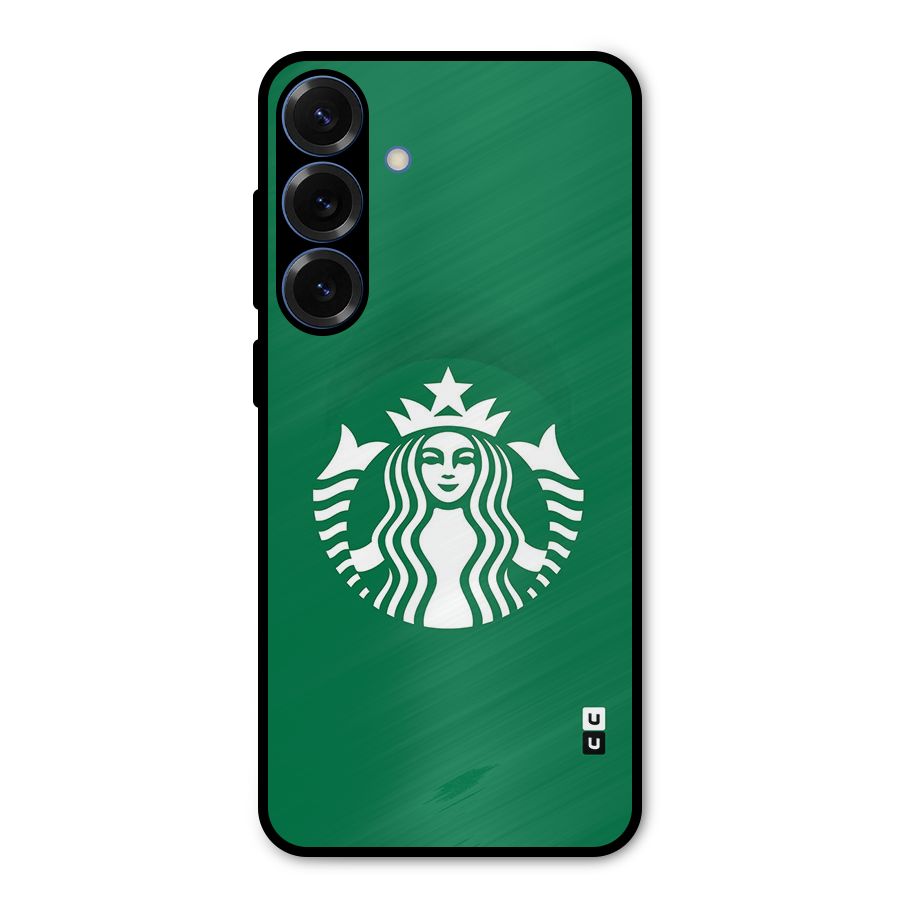 Lady StarBucks Metal Back Case for Galaxy S25 Plus