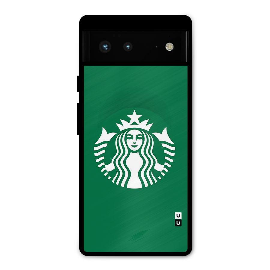 Lady StarBucks Metal Back Case for Google Pixel 6