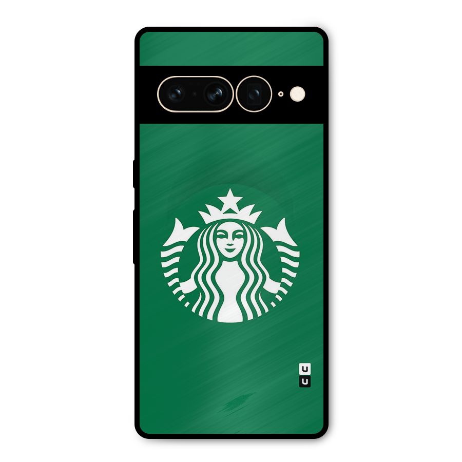 Lady StarBucks Metal Back Case for Google Pixel 7 Pro