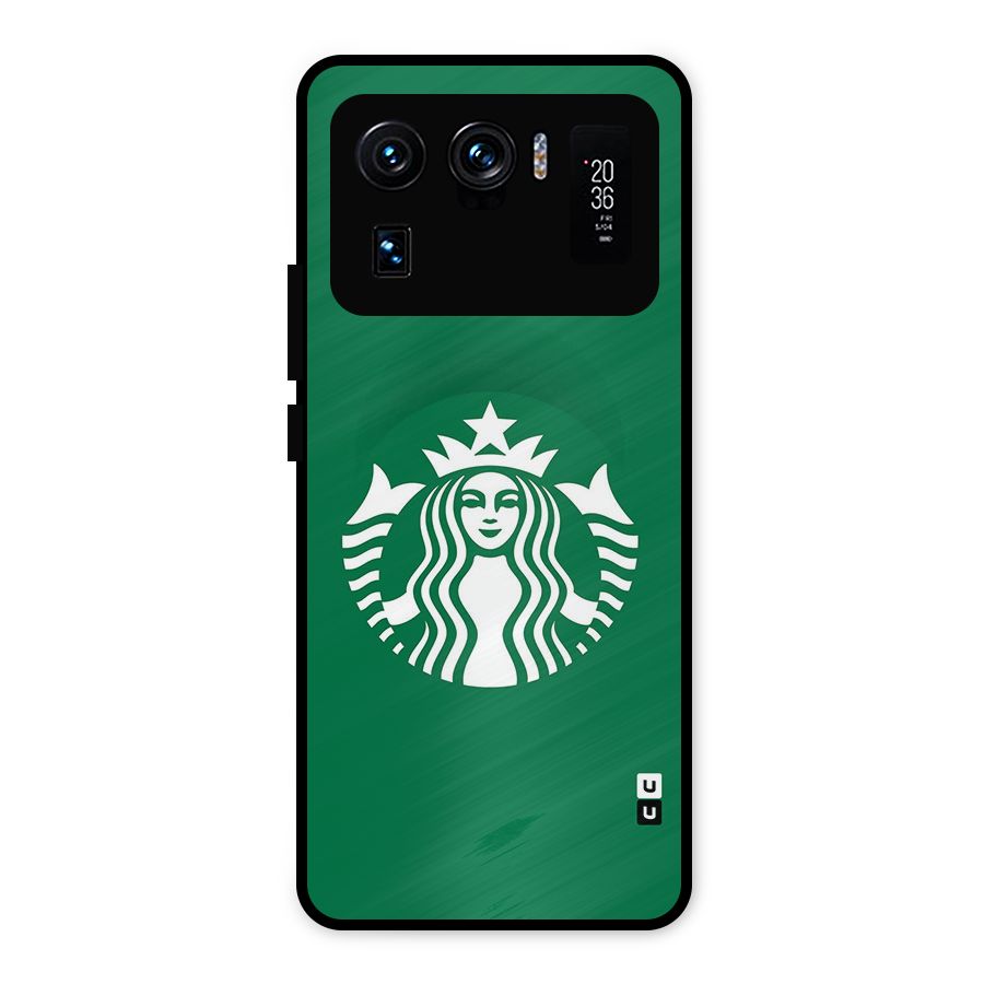 Lady StarBucks Metal Back Case for Mi 11 Ultra