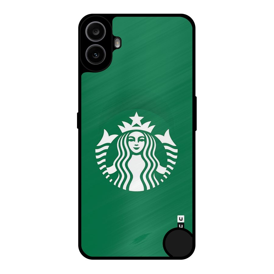 Lady StarBucks Metal Back Case for Nothing CMF Phone 1