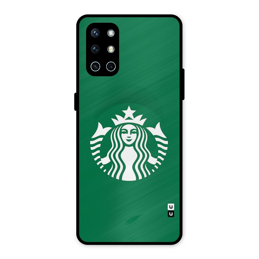 Lady StarBucks Metal Back Case for OnePlus 9R
