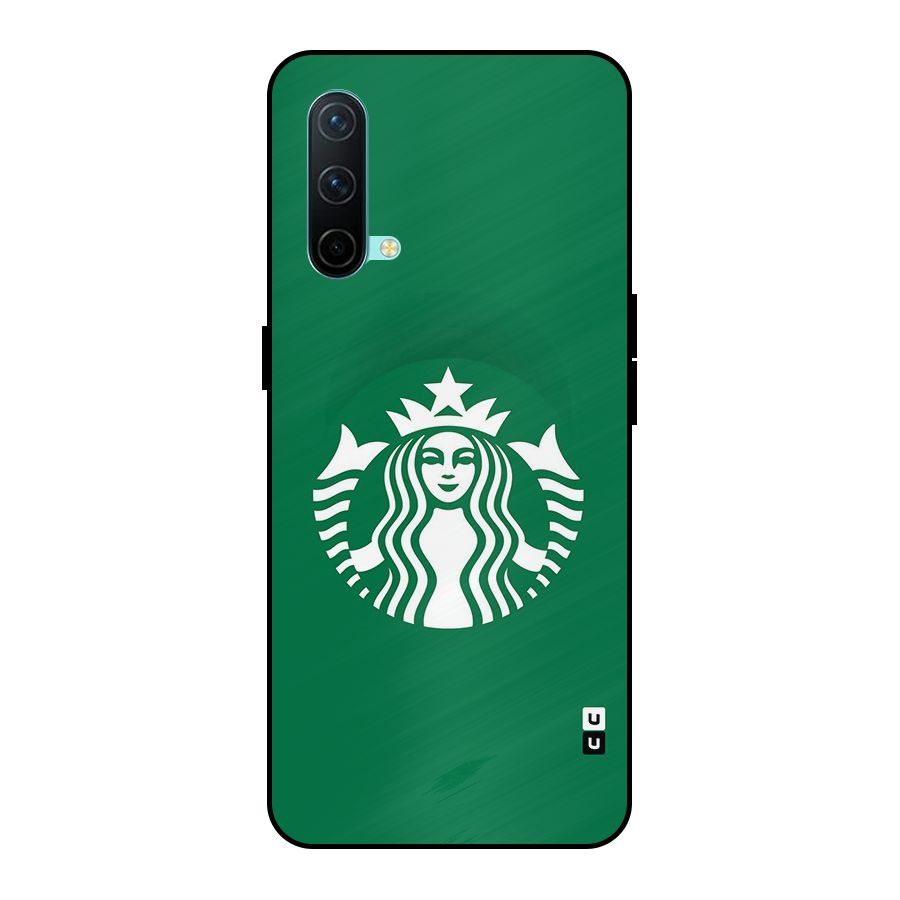 Lady StarBucks Metal Back Case for OnePlus Nord CE 5G