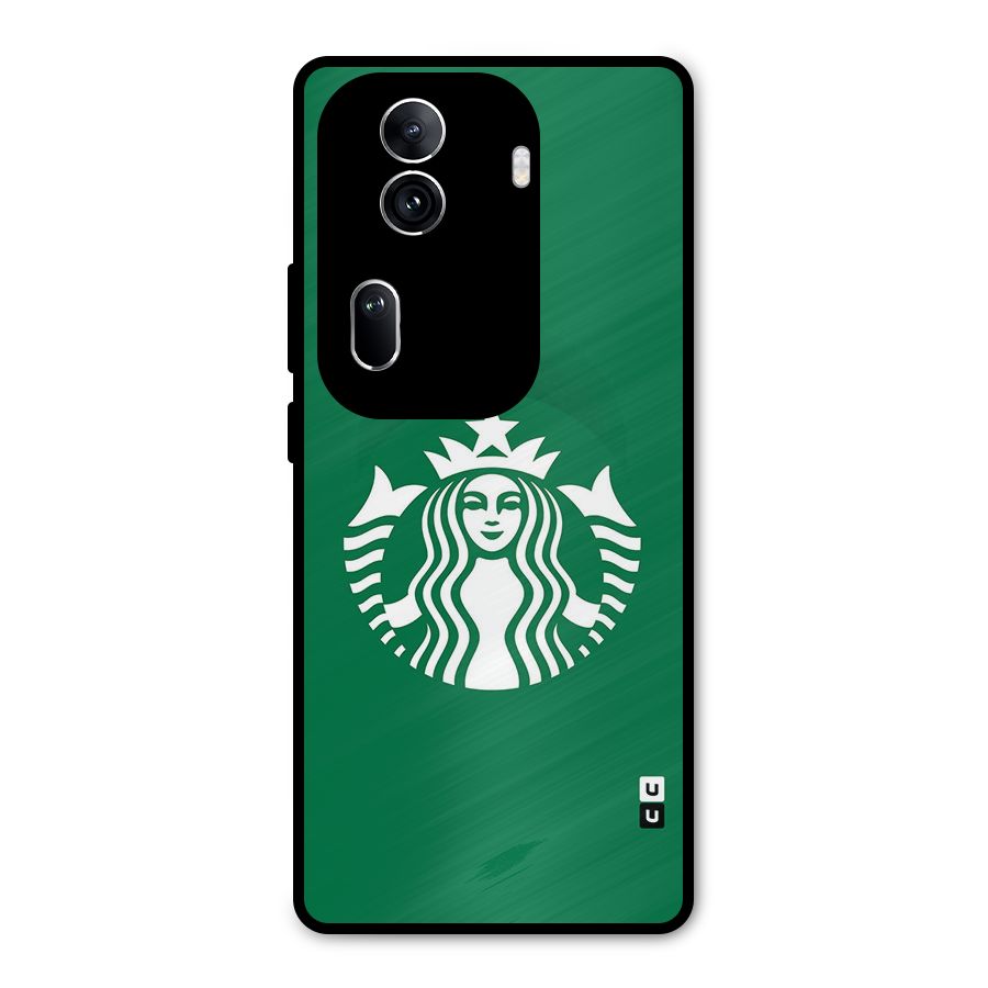 Lady StarBucks Metal Back Case for Oppo Reno11 Pro 5G