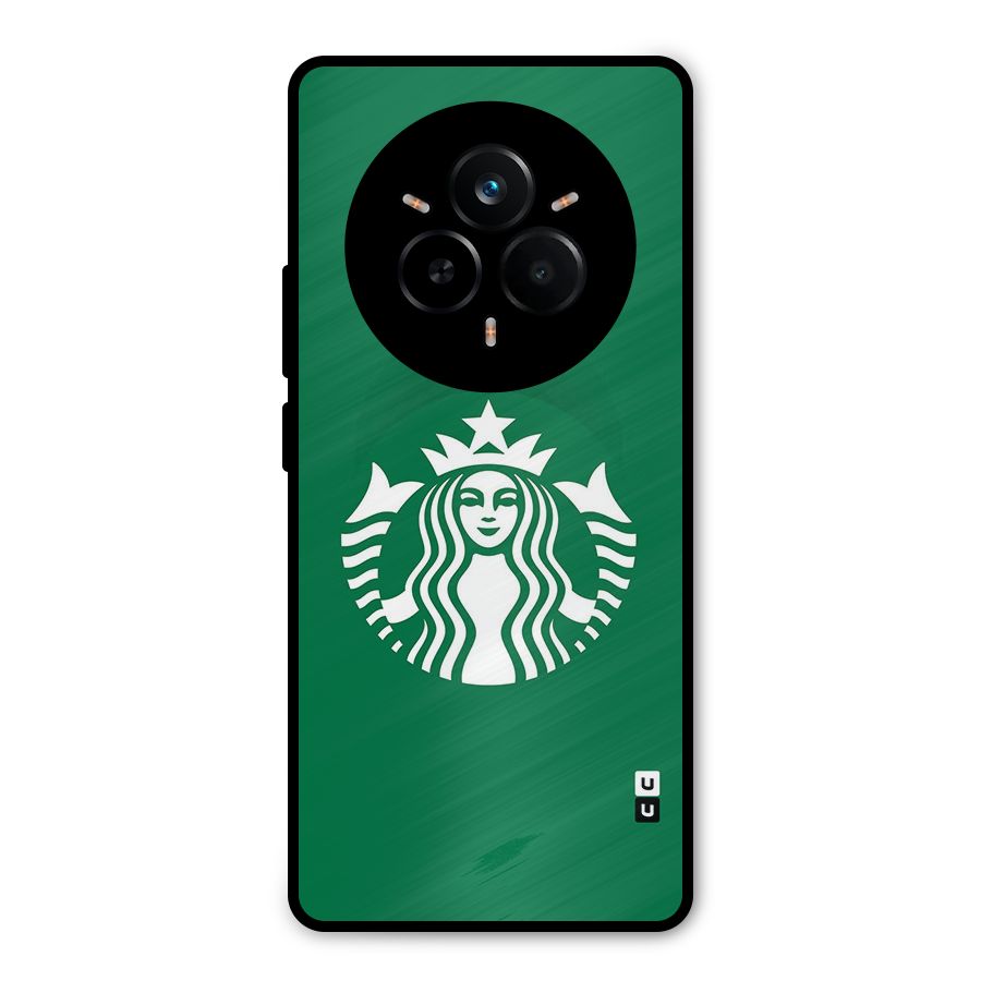 Lady StarBucks Metal Back Case for Realme 14 Pro