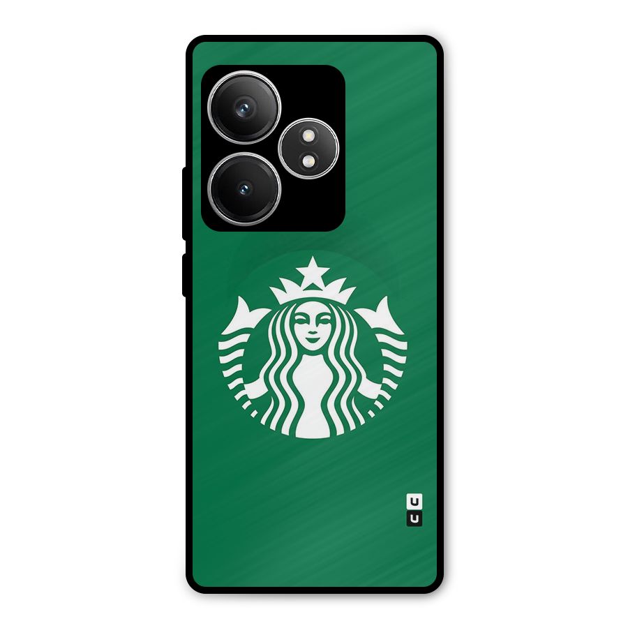 Lady StarBucks Metal Back Case for Realme GT 6T