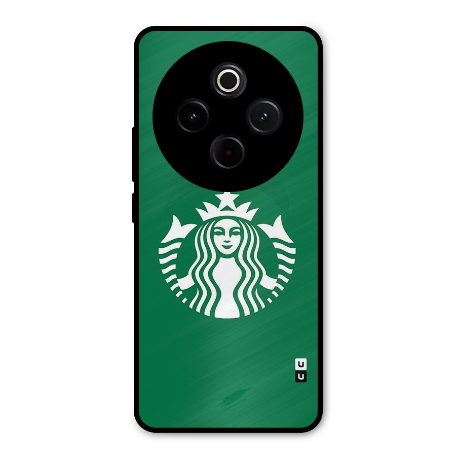 Lady StarBucks Metal Back Case for Vivo T4