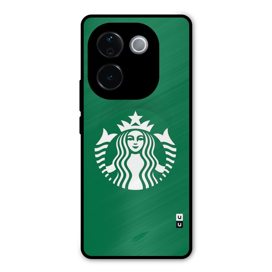 Lady StarBucks Metal Back Case for iQOO Z9s Pro