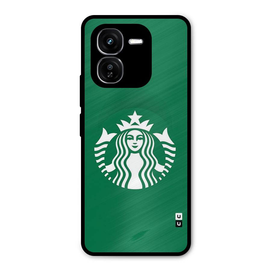 Lady StarBucks Metal Back Case for iQOO Z9x