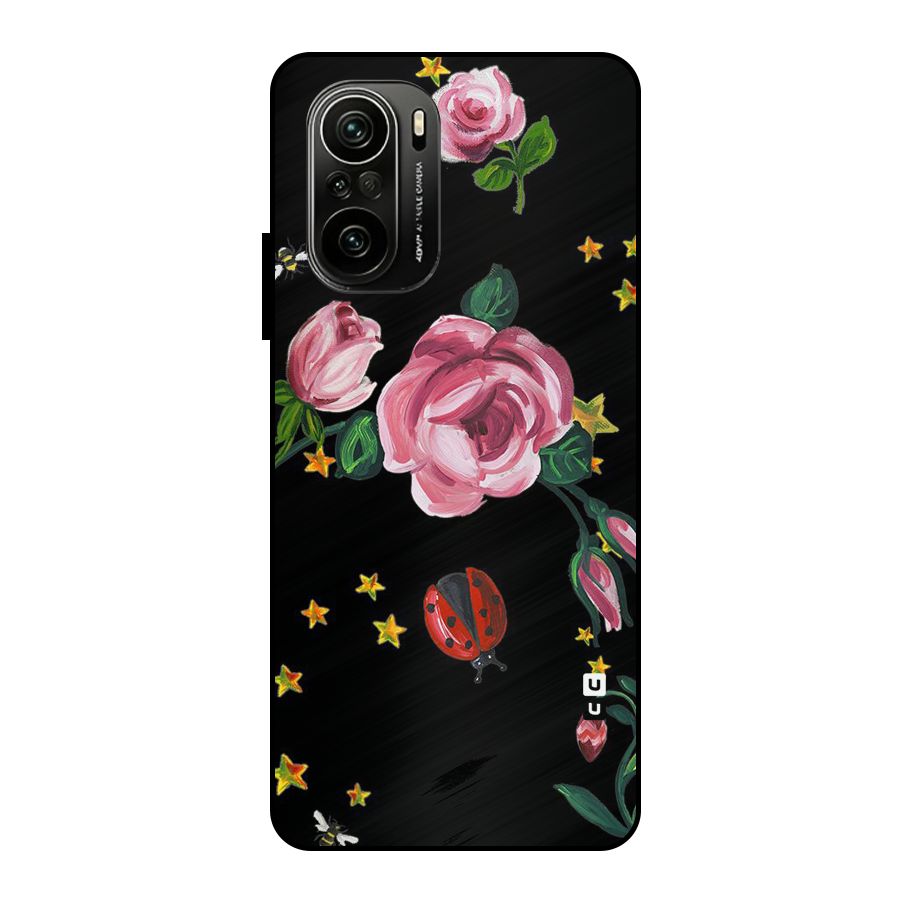 Ladybird And Floral Metal Back Case for Mi 11X Pro